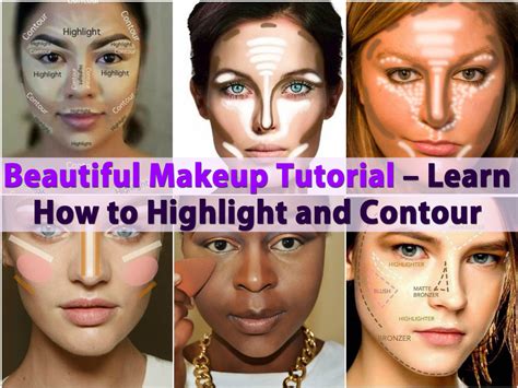 Beautiful Makeup Tutorial - Learn How to Highlight and Contour - DIY & Crafts