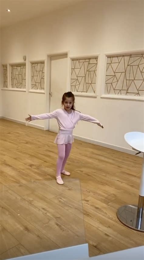Jacqueline Jossas Daughter Ella Is Her Double As She Shows Off Dancing