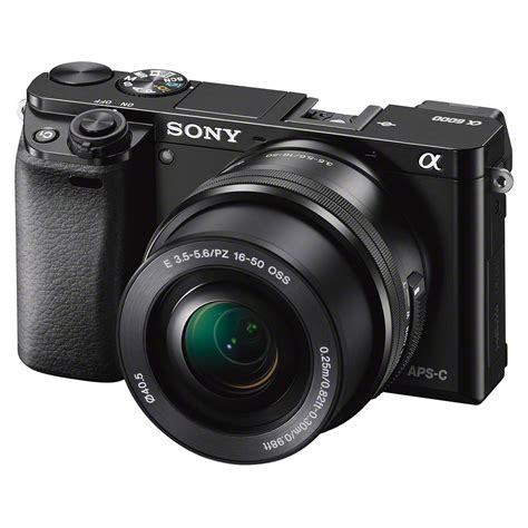 Sony Alpha 6000 16-50mm Lens Black - Mirrorless camera - LDLC | Holy Moley