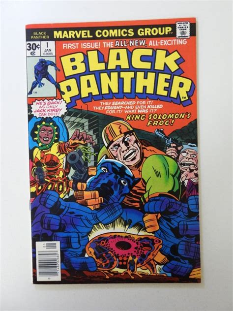 Black Panther 1 1977 Vg Condition Moisture Damage Comic Books