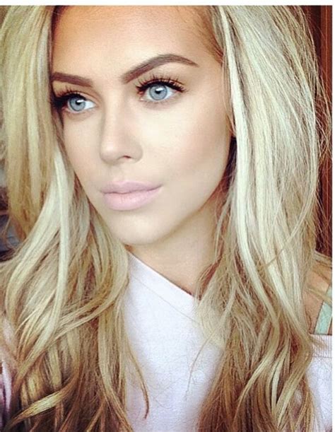 Pin By Chloe Howell On Makeup Blonde Hair Makeup Blonde Eyebrows Blonde Hair Black Eyebrows