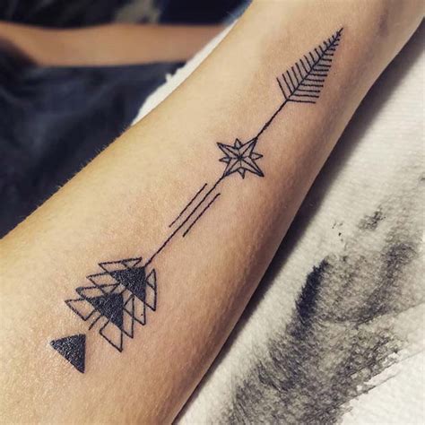 Geometric Arrow Tattoos