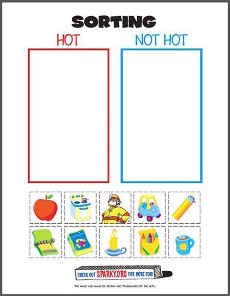 These activities to go alongside the book flash the little fire engine by pam calvert and illustrated by jen taylor are fantastic for preschoolers we love the fire patterning. Sorting. Maybe safe and dangerous. Knife, oven, outlet ...
