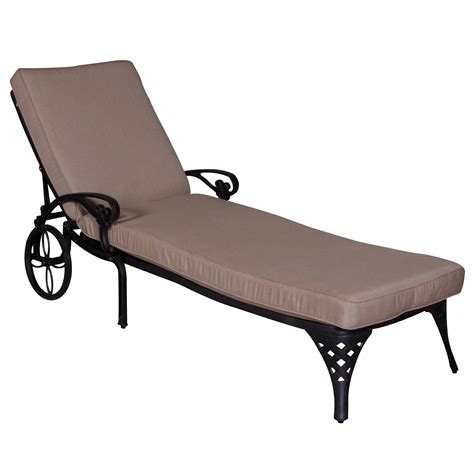 California Outdoor Designs La Jolla Chaise Lounge With Cushion Wayfair