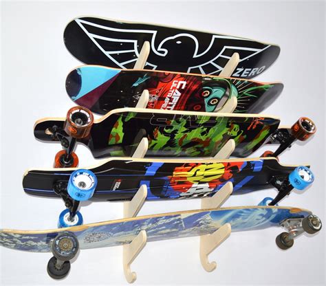 Rado Racks Skateboard Longboard Wall Rack Etsy