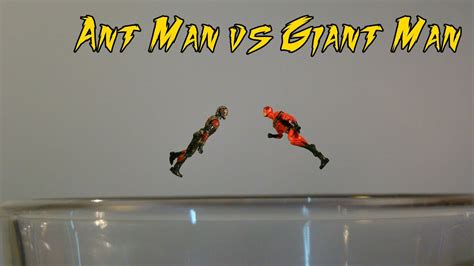 Ant Man Stop Motion Shrinking Fight Marvel Stop Motion Youtube
