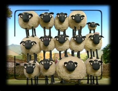 Shaun The Sheep The Farm The Flock Shaun The Sheep Sheep Art Sheep