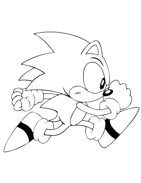 20 Classic Sonic Coloring Sheets Iremiss