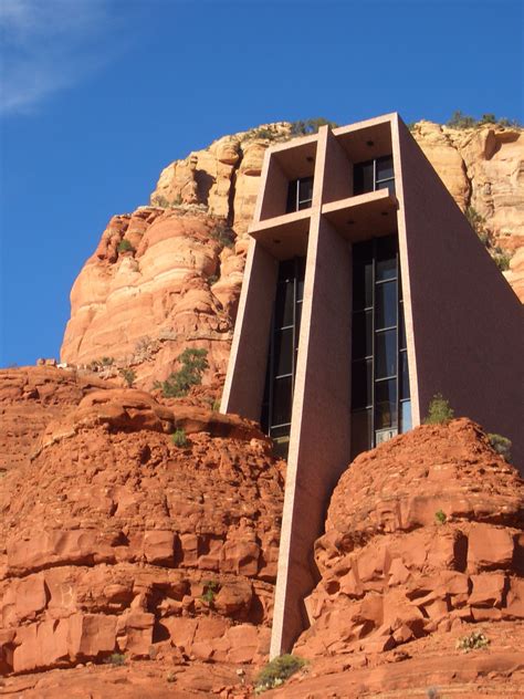 Chapel In The Rock Arizona United States Architecture Voyage