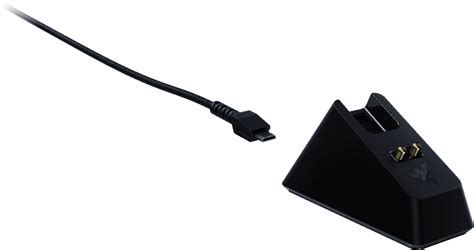 Mouse Dock Chroma: Wireless Charging Dock with Razer Chroma RGB Black RC30-03050200-R3M1 - Best Buy