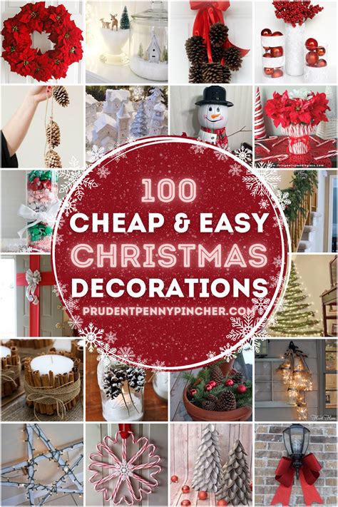 Diy Christmas Decorations On The Cheap With These Budget Friendly Ideas