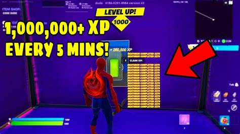 new afk xp glitch in fortnite chapter 3 xp glitch 500 000 xp every second after patch youtube
