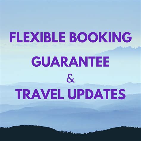 Flexible Booking Guarantee Caledonia Worldwide