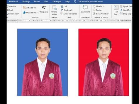 Untuk saat ini, kalian nikmati saja tutorial simpel ini. Cara Mengganti Background Foto dengan Microsoft Word - YouTube