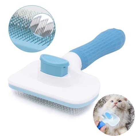 Pet Supply Self Cleaning Dog Brush And Cat Brush Pet Grooming Brush And