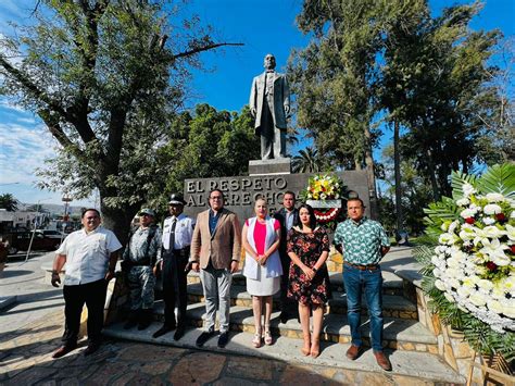 Gobierno De Tecate Conmemoran 150 Aniversario Luctuoso De Benito JuÁrez