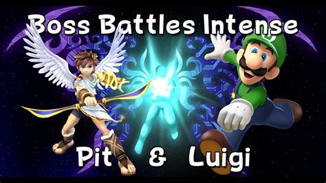 Super Smash Brothers Brawl Boss Battles Intense Co Op Pit And Luigi