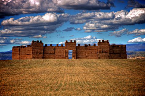 Haybale Art When Farmers Get Bored Fun Hay Bale Sculptures Result