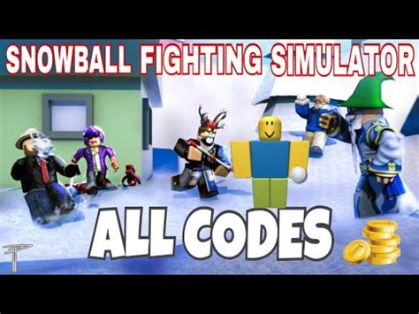 It's quite simple to claim codes, click on the trophy. Snow Ball Fighting Simulator - Codes/Roblox - YouTube