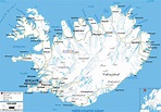 Detailed Clear Large Road Map of Iceland - Ezilon Maps