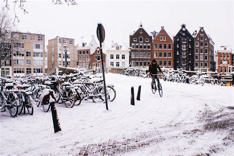 Let It Snow Over Amsterdam Amsterdamming