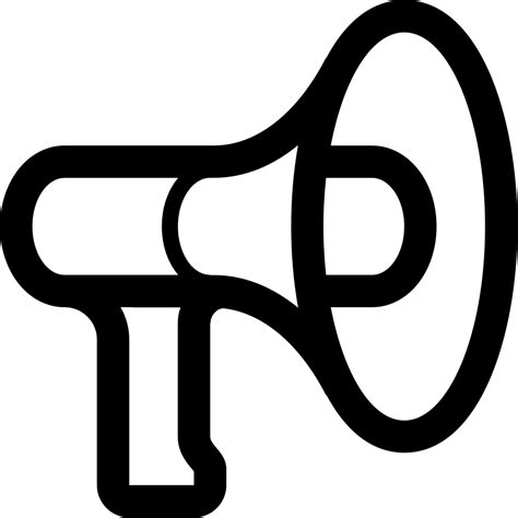 Megaphone Png Transparent Image Download Size 981x981px