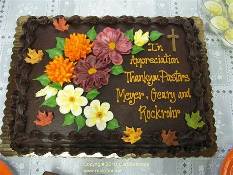 October is pastor's appreciation month! pastor appreciation cake ideas - Google Search | Pastor appreciation day, Pastor appreciation ...