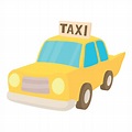 icono de taxi, estilo de dibujos animados 15225269 Vector en Vecteezy