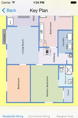 Click on the image to enlarge, and then save it to your computer by right clicking on the image. Electrical Wiring Diagrams - Residential and Commercial for iOS - Free download and software ...
