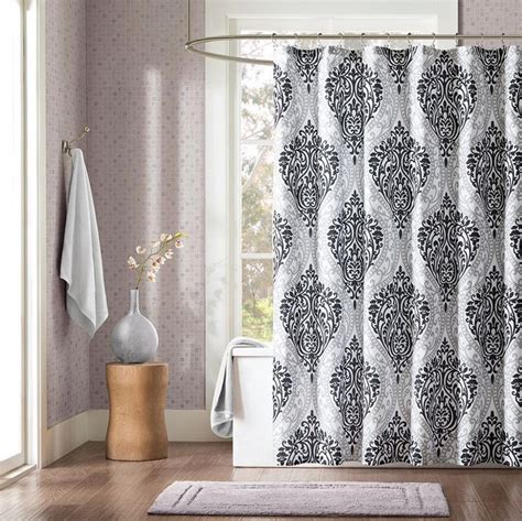 Curtains As Shower Curtains A Guide To Install Luxury Shower Curtains