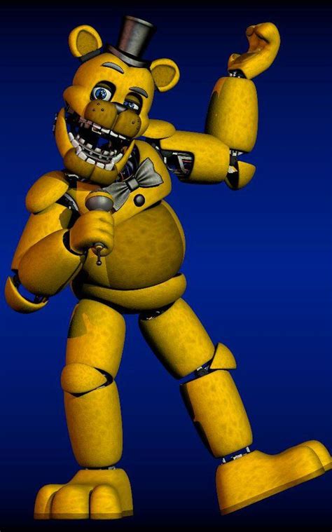 Sprung Fred By Morigandero Fnaf Freddy Fnaf Golden Freddy Fnaf