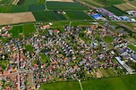 Luftbild Marktsteft - Stadtgebiet inmitten der Landwirtschaft in ...