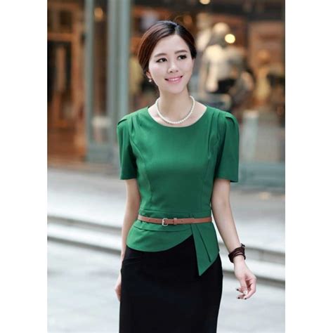 Blouse wanita murah hadir di toko online zalora indonesia. blouse wanita korea T2671 - Moro Fashion