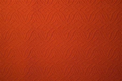 Orange Textile Texture With Patterns