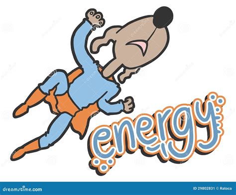 Energy hero stock vector. Illustration of comic, energy - 29802831