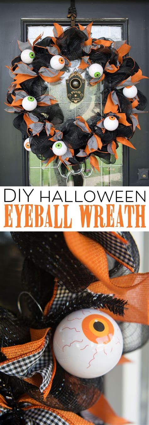 How To Make A Mesh Wreath For Halloween Polka Dot Chair Diy