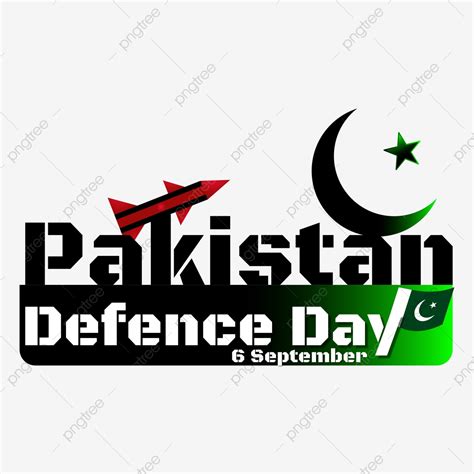 6 Sep Clipart Vector Pakistan Defence Day 6 September With Missile