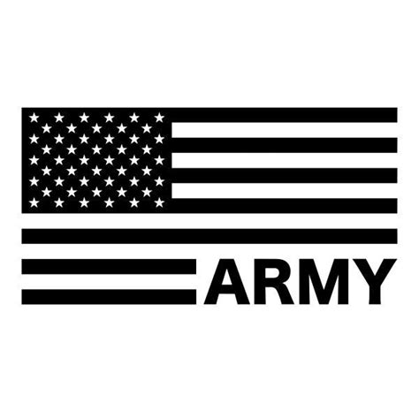 Army Us Flag Vinyl Decal Sticker For Cartruck Window Computer Militar