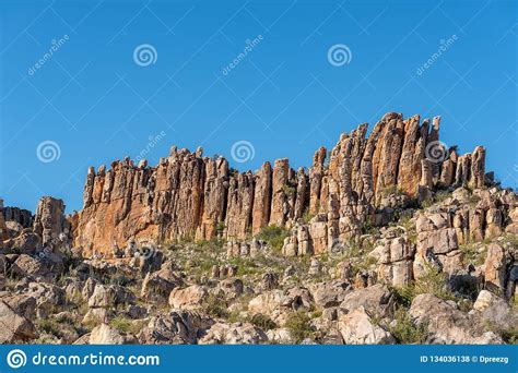 Rock Formations On The Lots Wife Hiking Trail Stock Photo Image Of