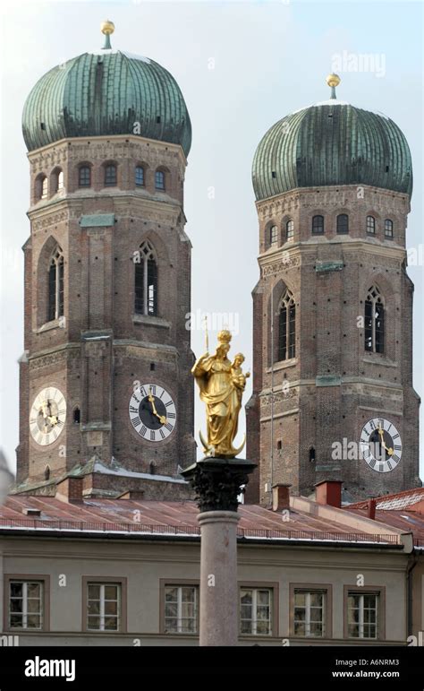 Frauenkirche Munich Bavaria Germany Stock Photo Alamy