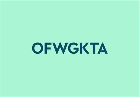 Ofwgkta Meaning Pop Culture By