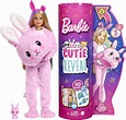 Barbie Doll Cutie Reveal Bunny Plush Costume Doll with Pet, Color ...