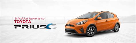 Toyota Prius C Scheduled Maintenance South Dade Toyota Of Homestead