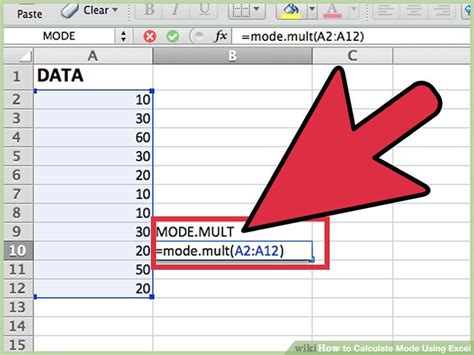 How To Calculate Mode In Excel Haiper