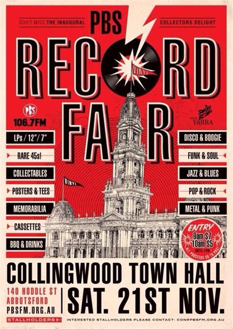 19 November 2015 Melbourne Record Fairs