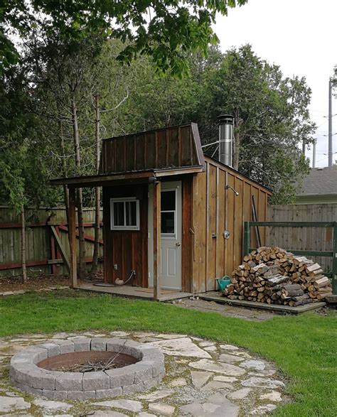 I Converted An Old Outbuilding Into A Diy Sauna Sauna