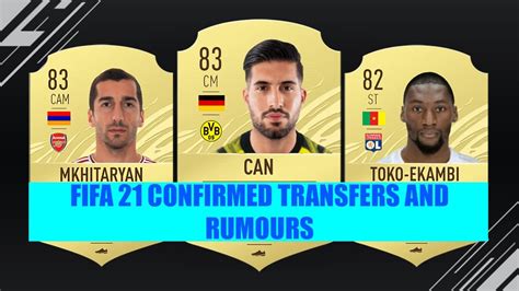 Confirmed Transfers And Rumours Youtube
