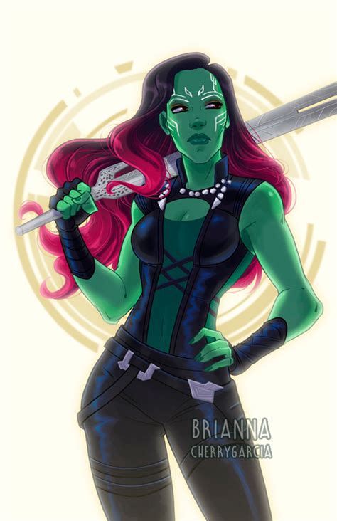 Gamora By Briannacherrygarcia On Deviantart Gamora Fierce Woman