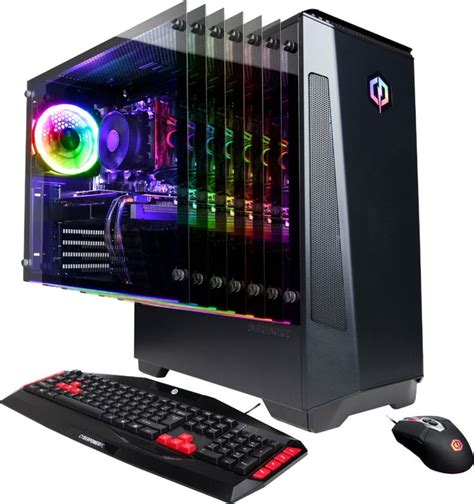 Best Buy Cyberpowerpc Gaming Desktop Amd Ryzen 3 2300x 8gb Memory Amd