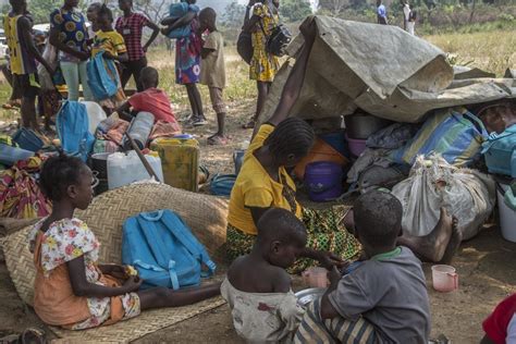 République Centrafricaine La Moitié De La Population Menacée Par Une